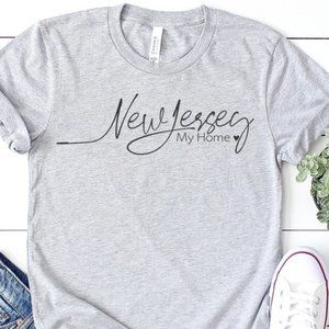 New Jersey My Home T-Shirt